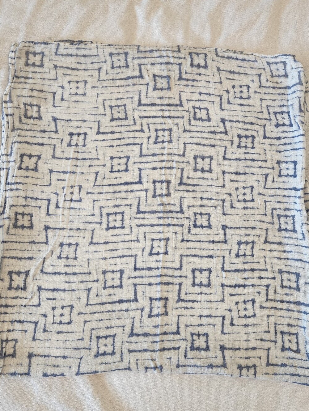 Aden + Anais Shibori Viscose Bamboo Large Swaddle Blanket